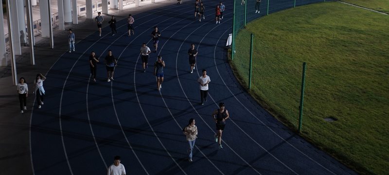 Rubber Jogging Track